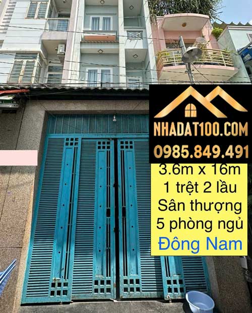 bán nhà mặt tiền quạn 8 gần chợ