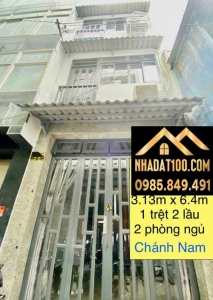 mua nhà mặt tiền quận 8 xinh xắn