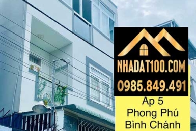 nhà bán bình chánh dọn vô ở ngay